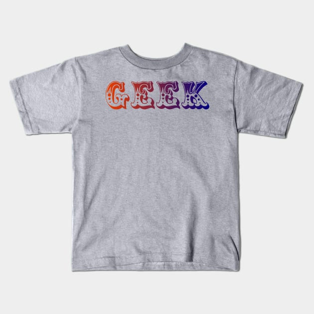 GEEK Kids T-Shirt by RENAN1989